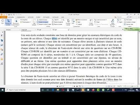 exercice MCD N1 (MOdélisation conceptuelle)