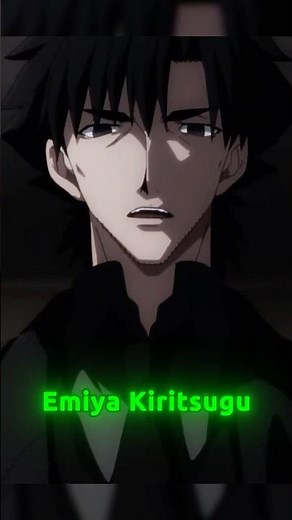 Fate/Zero’nun Efsanesi: Emiya Kiritsugu Kısa Özeti!