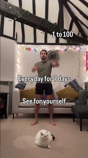 1 to 100! Simple Arm Swings Workout At Home!