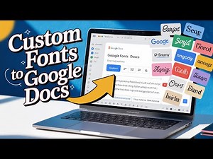 How to Add Custom Fonts to Google Docs