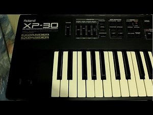 Roland XP-30 Synthesizer Factory Demo Songs