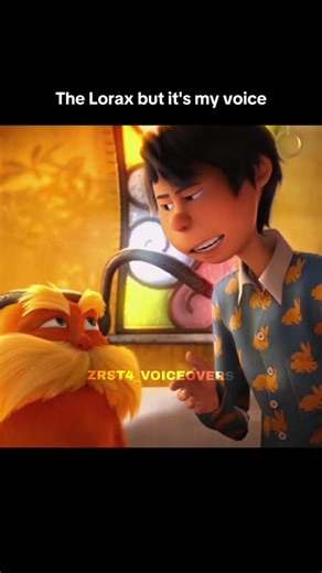 I voiced over the lorax #zrst4voiceovers #memes