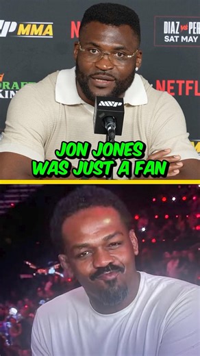 😬🦴 FRANCIS NGANNOU SNEAK DISSES JON JONES AFTER HIS MVP WIN OVER PHILIPE LINS