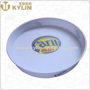[Hot Item] Round Plastic Bar Serving Tray Large Round Serving Tray Barware