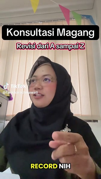 Tips Laporan Magang dari A sampai Z