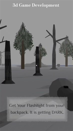 Making my first horror game in gdevelop #gamedevblog #gaming #3dgamedevelopment