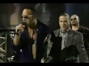 Raw Is War 1998 - The Rock Makes Fun Of WCW Wrestlers And Argues With Triple H
