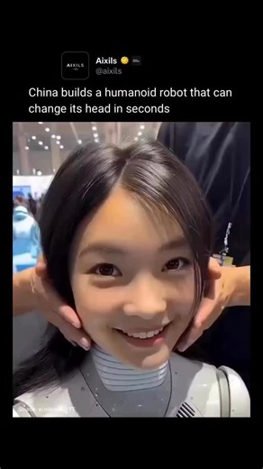 AI / Technology | China has built a humanoid robot that can change its head in seconds, an unsettling glimpse into modular intelligence. One body, multiple... | Instagram