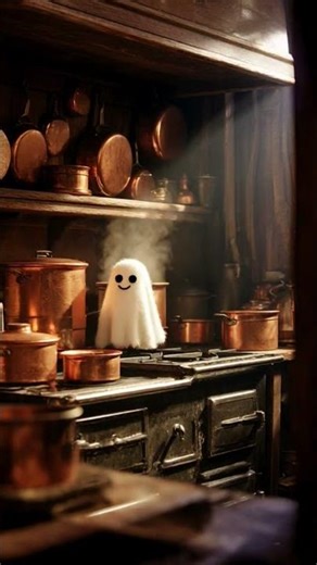 "Ghostly Recipes from the Haunted Kitchen 👻🍽️" #spookyseason #ghost