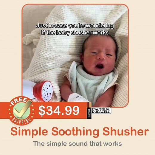 The Sound That Works: Baby Shusher | It's Simply The Most Effective Sound Machine for Babies