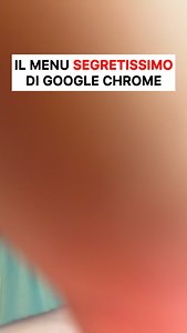 24K views · 1.9K reactions |  Menu segreto di Google Chrome Non è uno scherzo: esiste un pannello nascosto che quasi nessuno conosce  Da lì puoi sbloccare funzioni sperimentali, migliorare prestazioni, grafica e velocità del browser. Attenzione però  alcune opzioni possono cambiare il comportamento di Chrome. Nel video ti faccio vedere come accedervi e cosa toccare ✅ | metateoo | Facebook