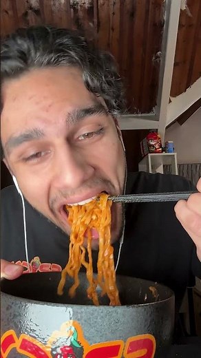 Trying Every Buldak Spicy Noodles Challenge! 🥵 (day 1)