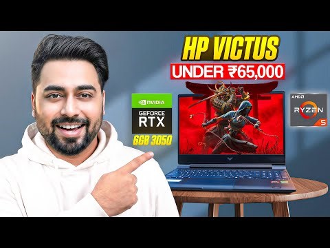 Best Gaming Laptop Under ₹65000 ⚡ HP Victus Ryzen 5 8645HS + RTX 3050 6GB REVIEW (31 AI TOPS) 🔥