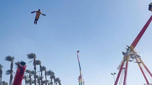 Seasoned stuntman injured in 'human cannonball' act gone wrong