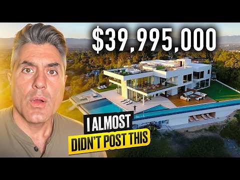 The MOST EMBARRASSING $40M New Construction Mansion in LA