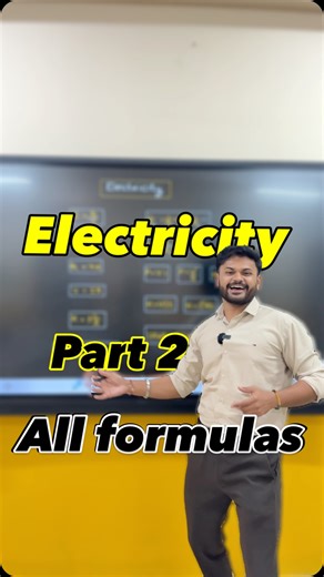 Ankit Upadhyay | Electricity Formulas Class 10 (Part 2) ⚡ All important NCERT formulas like Power (P = VI, I²R, V²/R), Electrical Energy, Heating Effect (H... | Instagram