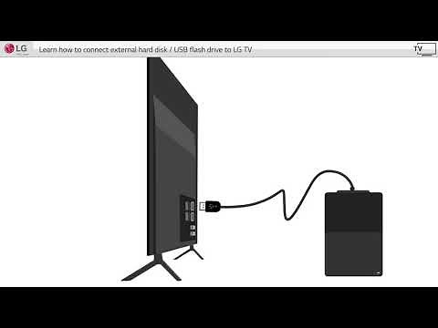 WebOS TV How to Connect External Hard Disk in LG Smart TVs