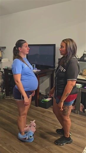 Besties Supporting Each Other During Birth