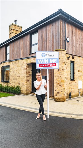 LAURA HAMILTON on Instagram: "How about moving into this house for just £1.99? It’s mortgage free and move-in ready…yes…really! . . . Stamp duty and fees all paid for. Plus, all the furniture (worth £35,000) comes included. . . . And if you are thinking the house isn’t quite right, then you can take the £450,000 cash alternative instead. . . . One way or another, someone’s life will be changing for the better when the winner will be announced live on 1st March. . . . @7daysperformance #ambassado