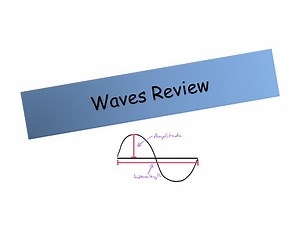 Waves Revision - IGCSE Physics