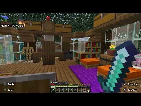 Treehouse - Minecraft Build Tour #minecraft #minecraftshorts