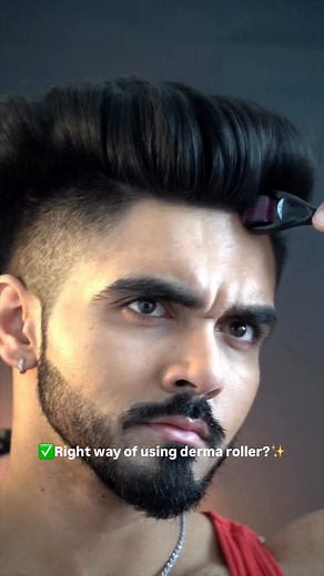 10K views · 13 comments | Right way of Using derma Roller?樂⬇️ . . . . . Derma roller guide, How to use derma roller, Derma roller tutorial, Right way to use derma roller, Hair routine, Microneedling at home, Derma roller benefits, Healthy Hair tips, Grow your Hair, Hair growth hacks #dermaroller #reelitfeelit #viralreels #explorepage #hair | Allen_Choudhary | Facebook