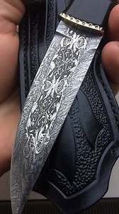 buffalo horn, walrus tusk, excellent sheath and blade of magic damask knife is available. the price will please you, waiting for requests in private | GREG FORGE