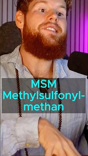 MSM - Methylsulfonylmethane #health #nutrition #healthynutrition (not medical advice)