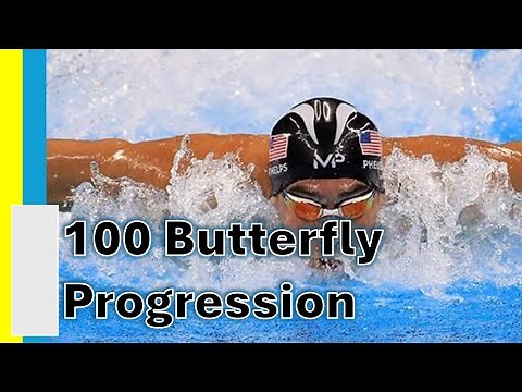 Michael Phelps: 100 Butterfly Progression