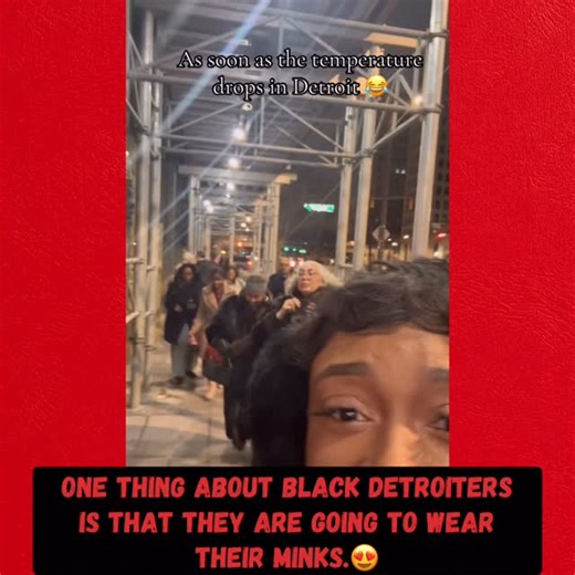 Detroit #1 Platform For Entertainment & Promotion on Instagram: "Minks, culture, and a whole lot of style—Black Detroiters know how to make a statement. Embracing the boldness and elegance that reflects our roots. 🖤✨ #DetroitStyle #MinkMagic 🎥TikTok:remslim"