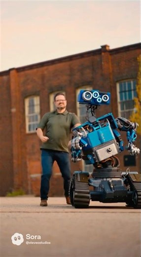 Did this robot just short circuit? ￼