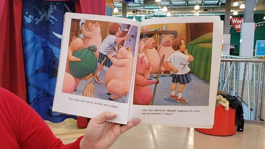 Listen to Mrs. Michelle read Pigsty by Mark Teague. 🐷🐷 Thank you, Mississippi Farm Bureau Casualty Insurance Company, for sponsoring this video. | Mississippi Children's Museum