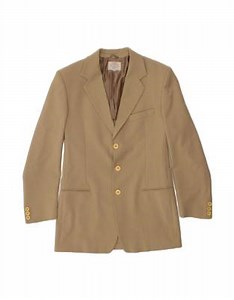 Vintage Armani Jeans 3 Button Blazer Jacket UK 38 Medium In Beige | ASOS