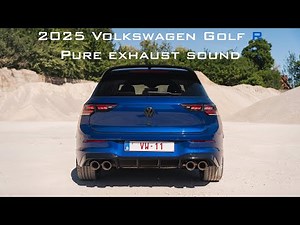 2025 Volkswagen Golf 8.5 R Black Edition: Pure Akrapovic Exhaust Sound