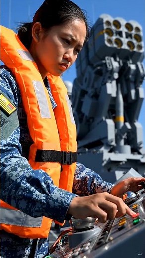 Multi-Barrel Rocket Launcher System in Action ⚓