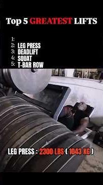 Ronnie Coleman’s 5 GREATEST Lifts