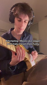 Moves Like Jagger — Funky Electric Guitar Cover