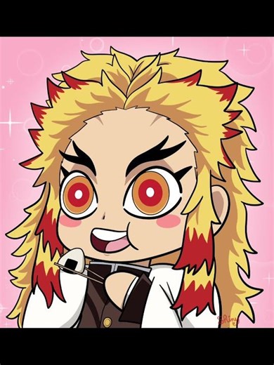 Im still alive, I just didn't feel like posting and I was tired but here is chibi rengoku ❤️‍🔥❤️‍🔥