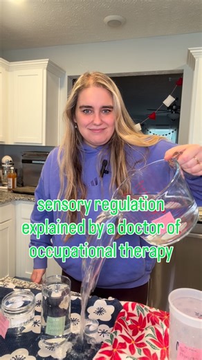 Dr. Reagan Mayberry, OTD, OTR/L | Peds OT & Feeding Therapist on Instagram: "🍺☕️🏆🥤🍶🍵🛁🧉 we all have 8 sensory cups! When those cups aren’t balanced, we’re dysregulated. This is why your child might seek movement, avoid noise, chew on their pencil, avoid messy play, or have a hard time regulating. They aren’t “misbehaving,” they’re doing their best while learning to regulate their nervous system. This analogy isn’t mine, but it’s one I love using with families I work with to explain sensory