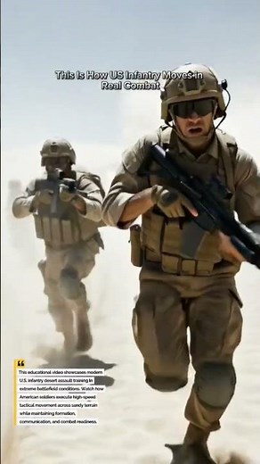 This Is How US Infantry Moves in Real Combat