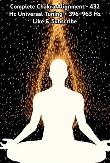 Complete Chakra Alignment • 432 Hz Universal Tuning + 396–963 Hz #chakrahealing #432hz