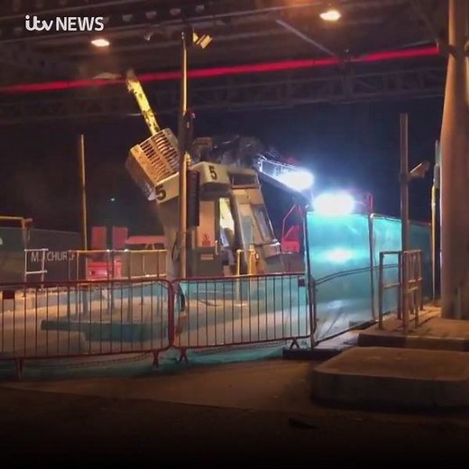 208K views · 820 reactions | The final toll has been paid on the Severn bridges! Toll booths on the Prince of Wales Bridge were demolished over the weekend with free crossings from Monday. Read more: https://bit.ly/2QUp1PB | ITV Wales | Facebook