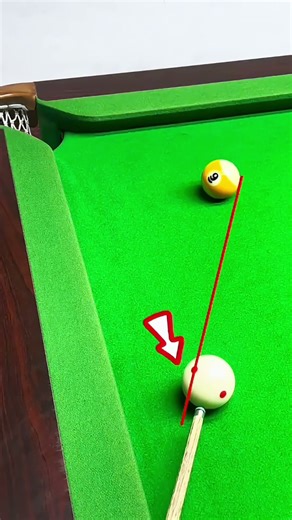 Impossible Thin Cut?! 🤯 Edge Aiming Hack 📐 #billiards #poolkingpower #snooker #pool1