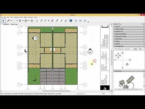 Sketchup - Layout - Shop Drawing House Type 52 (Anotation, Dimension)