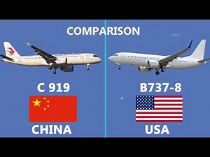 Comparison of the Boeing 737 max 8 vs China Comac C919