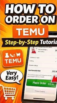How To Order On Temu | Step-by-Step Tutorial for Beginners (2026)#temu#temututorial#howtoorder