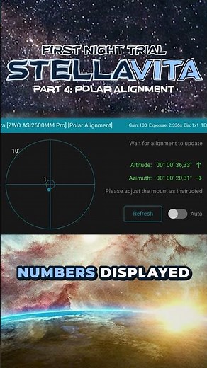 StellaVita First Impressions - Polar alignment