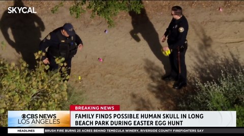 Possible human remains found near Long Beach park