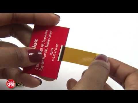 Molex - Product Spotlight - FPC connectors