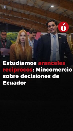 #Actualidad Estamos estudiandos medidas, pero siempre abiertos al diálogo: esto dijo la ministra de Comercio, Industria y Turismo, Diana Morales, ante el incremento de los aranceles del gobierno de Ecuador.